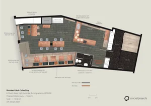 Café floor plan